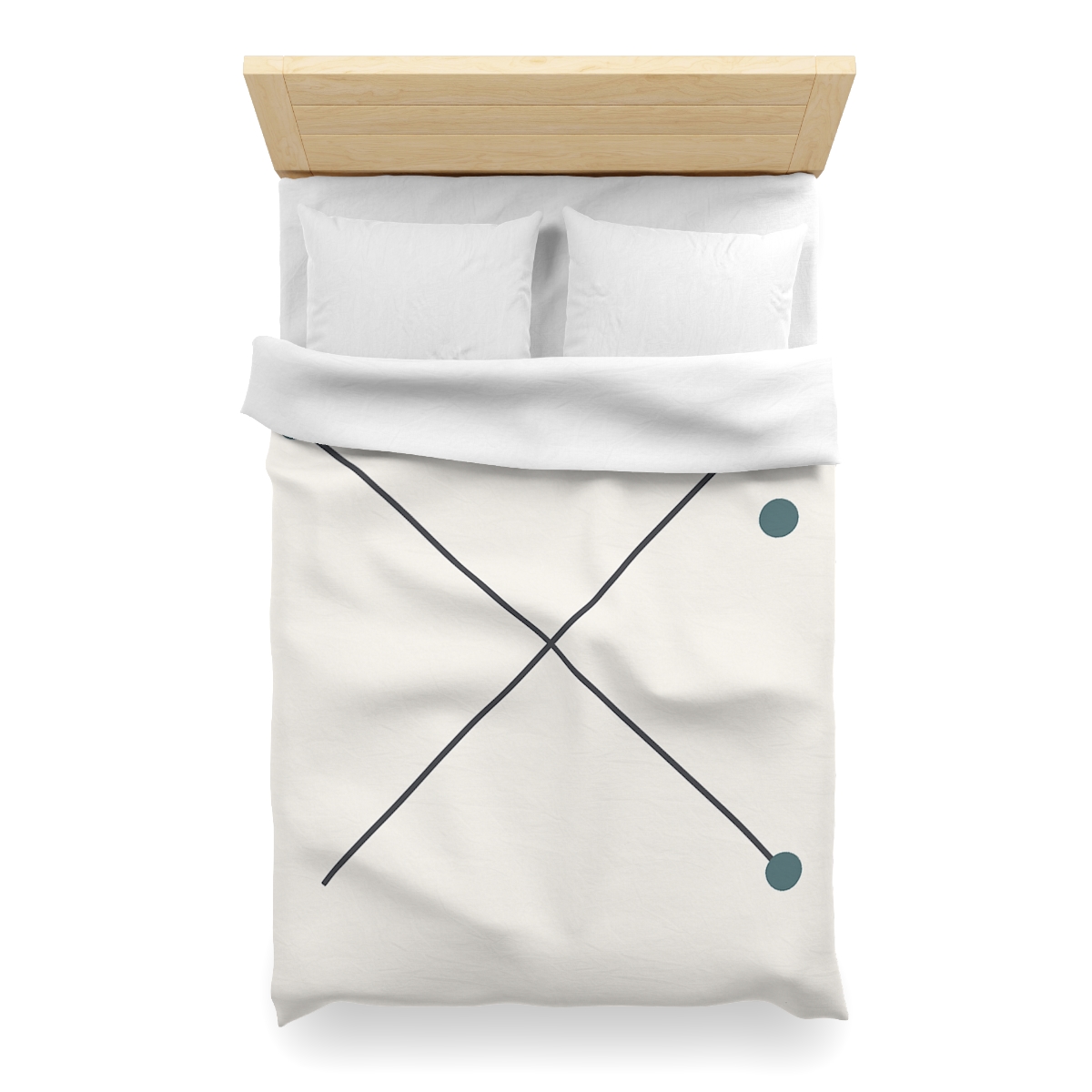 Crossed Vector Starfield soft comforter duvets