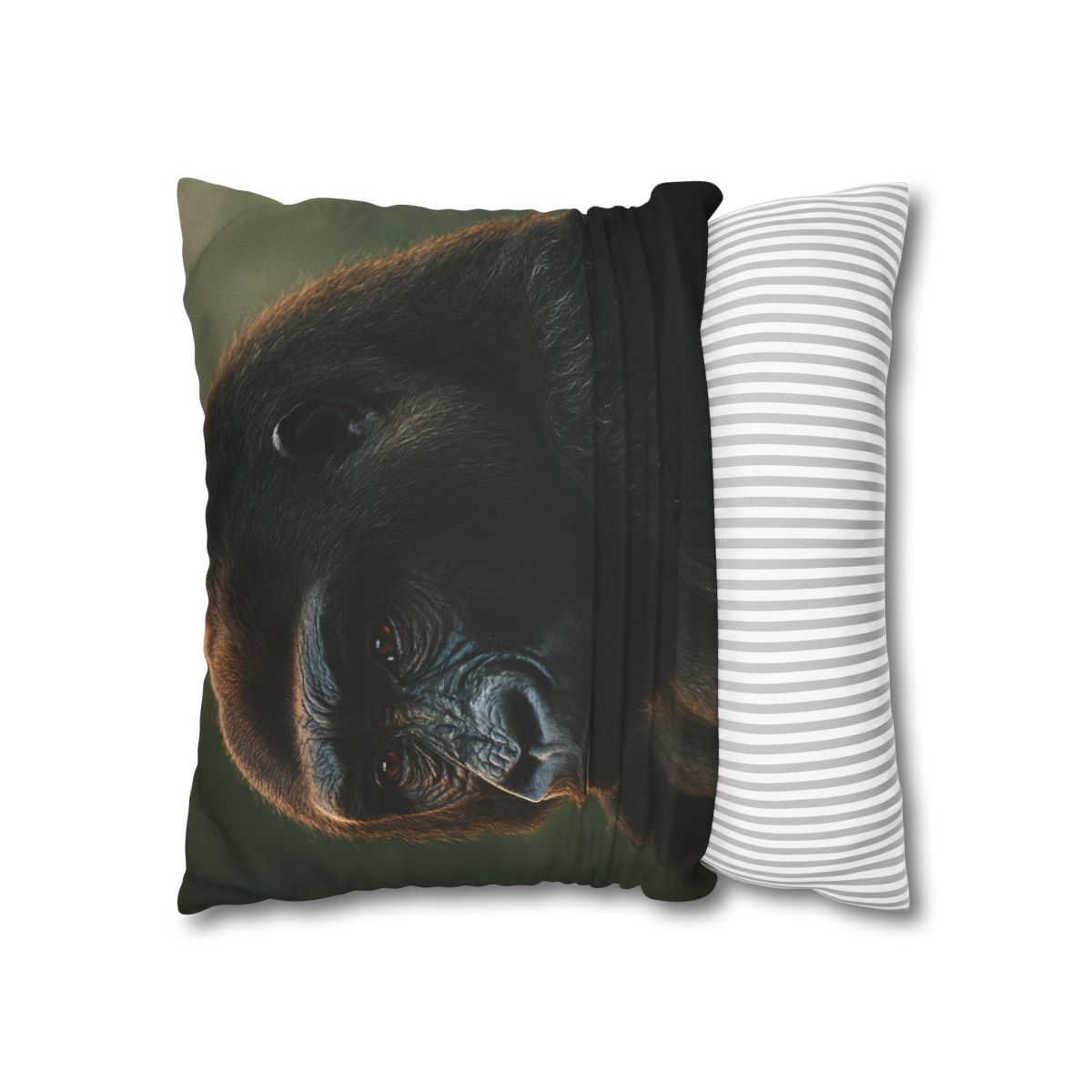 Silent Guardian Mountain Gorilla designer print pillow cases