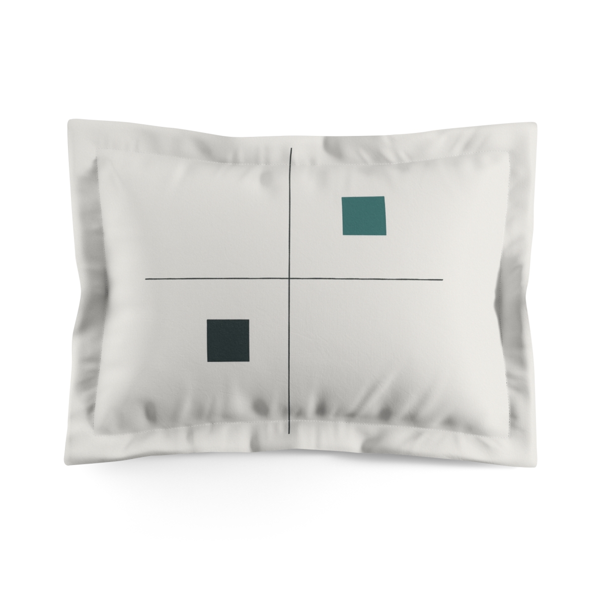 Binary Signal Crosspoint personalized decorative pillows