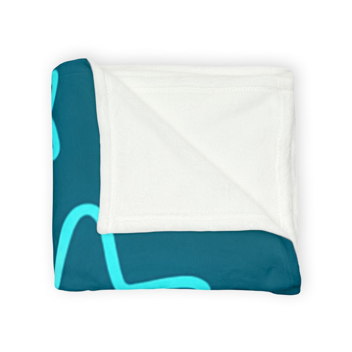 Bioluminescent Reef School With Glow Jellyfish custom blankets