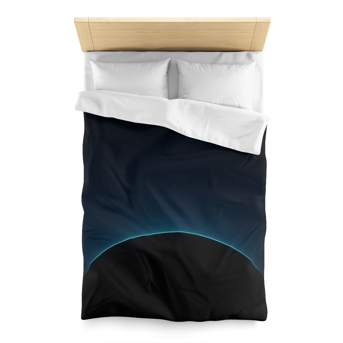 Black Horizon Silhouette warm winter duvets