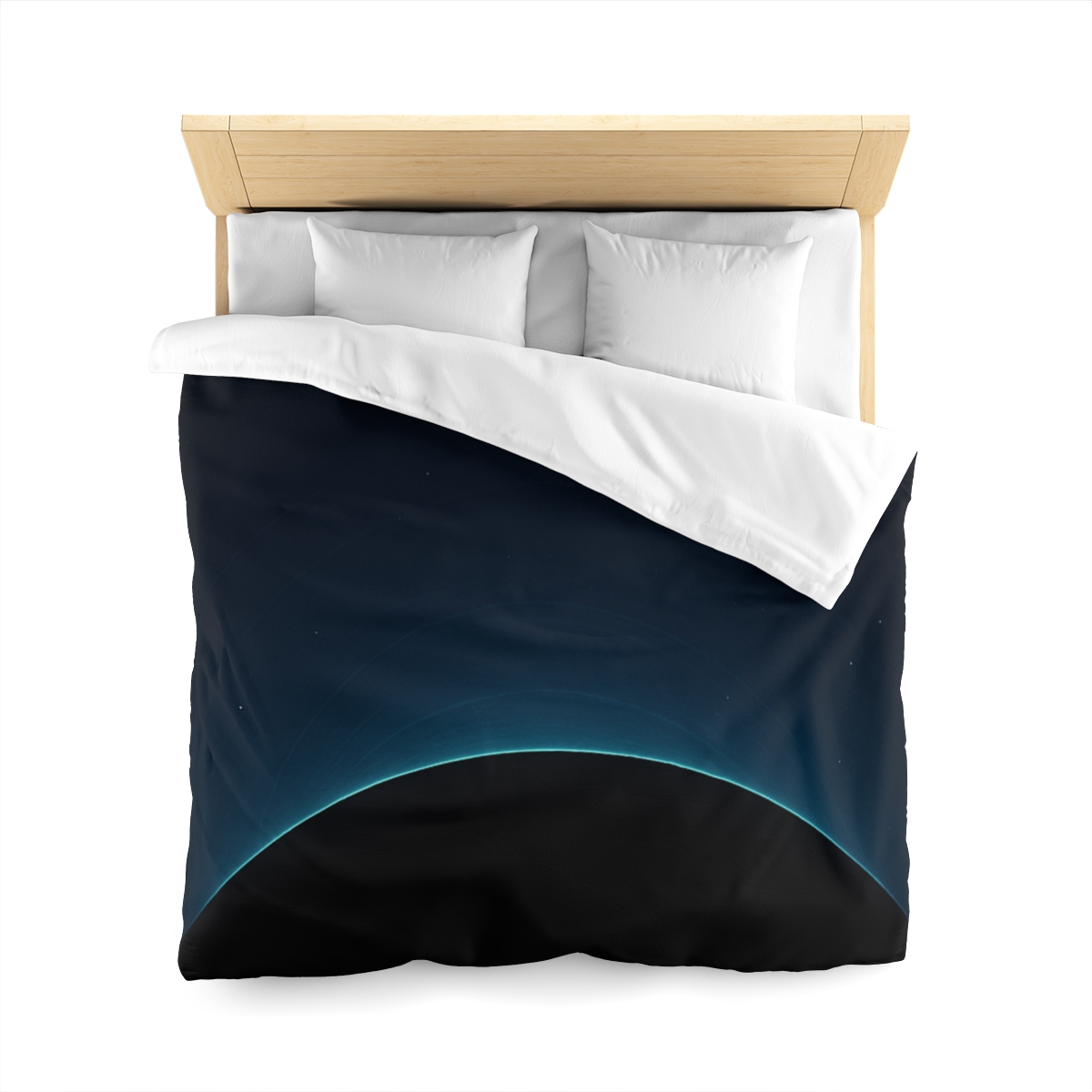 Black Horizon Silhouette warm winter duvets