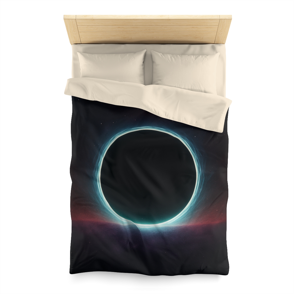 Black Horizon Silhouette soft comforter duvets