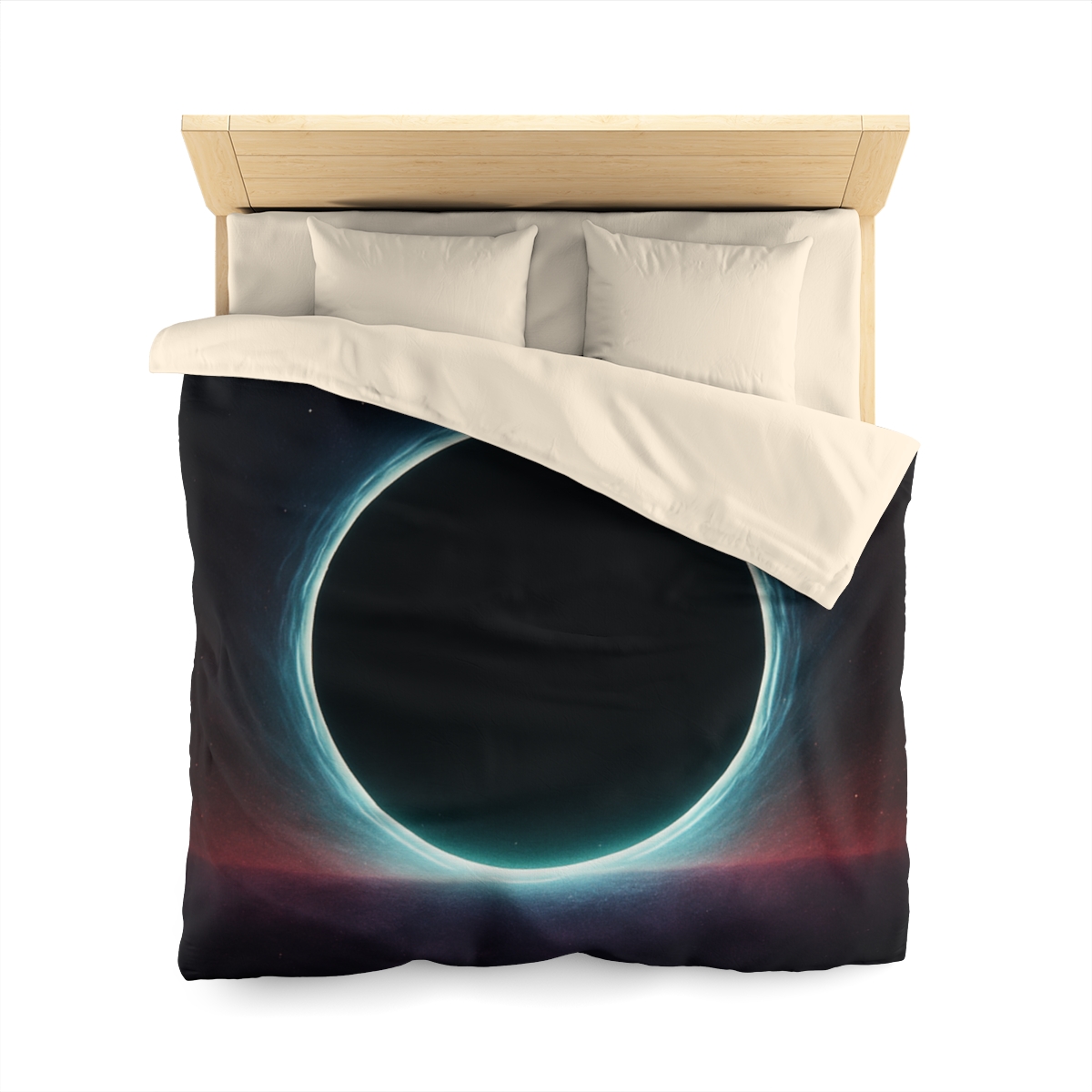 Black Horizon Silhouette soft comforter duvets