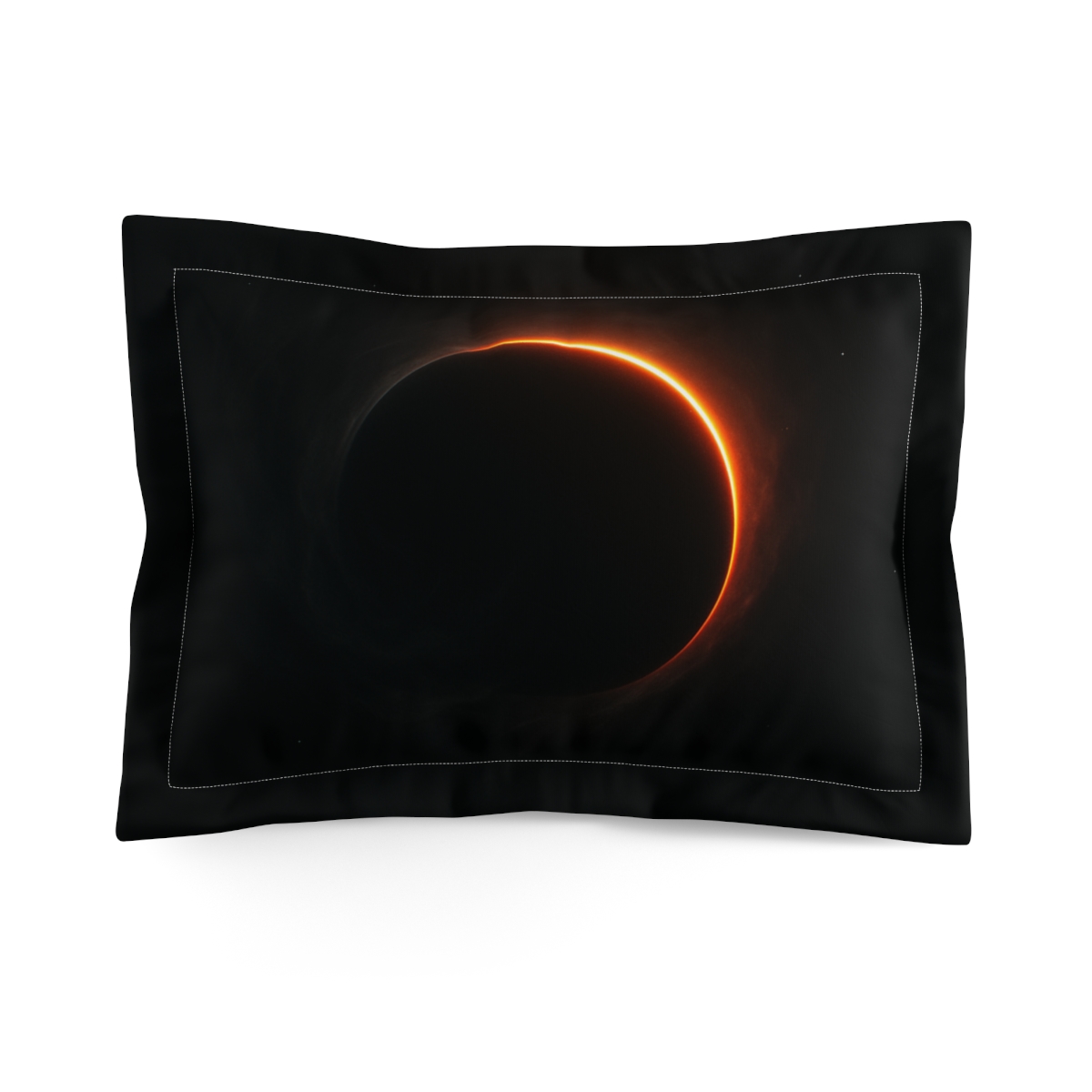 Black Horizon Silk Drift trendy accent pillows
