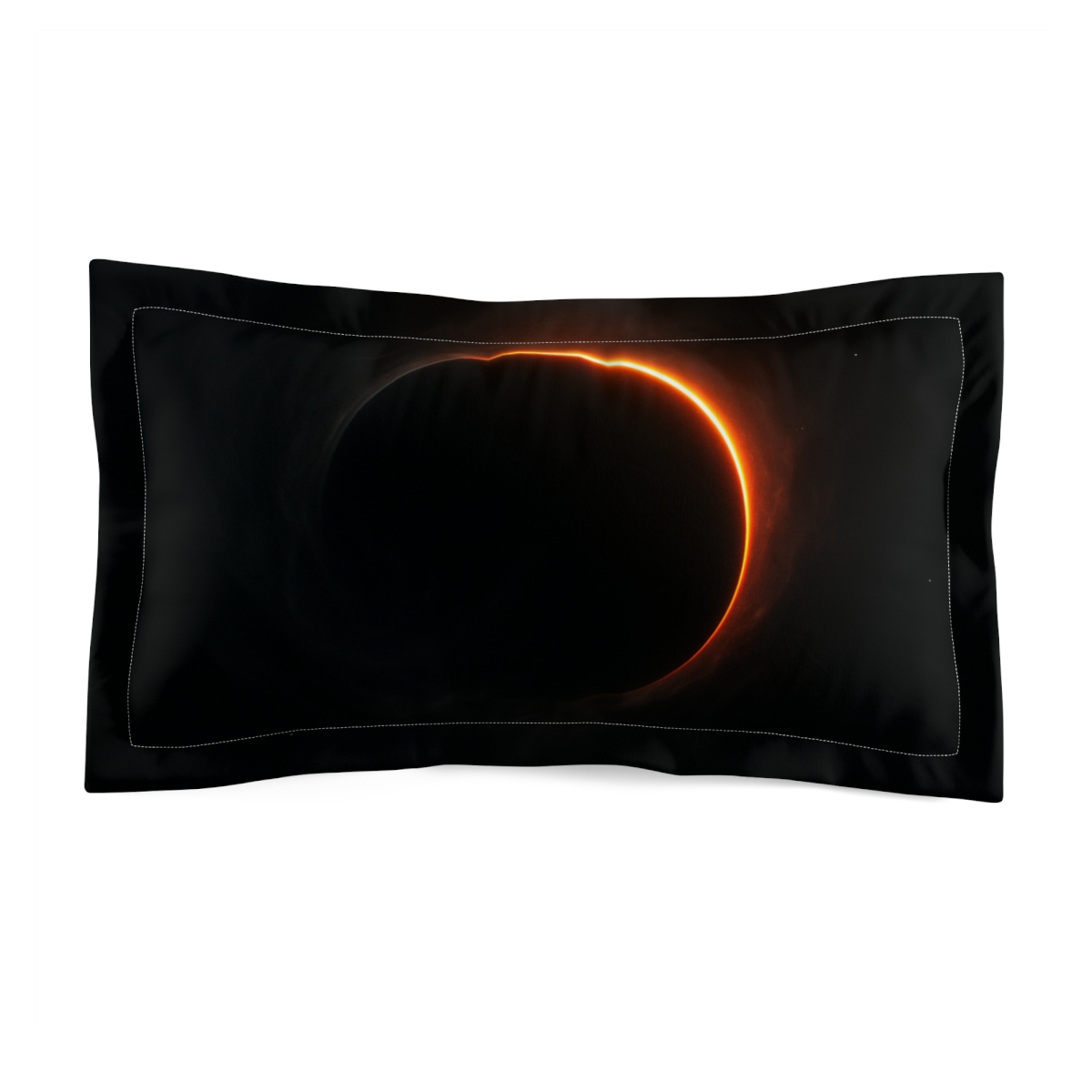 Black Horizon Silk Drift trendy accent pillows