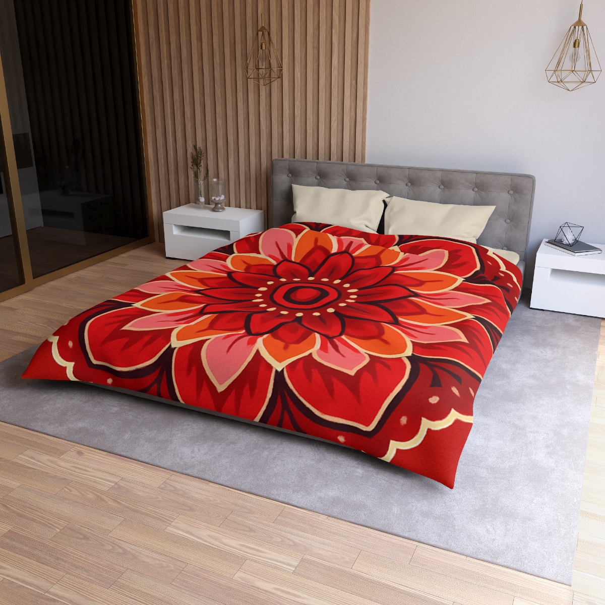 Bloom Burst Mandala stylish duvet covers