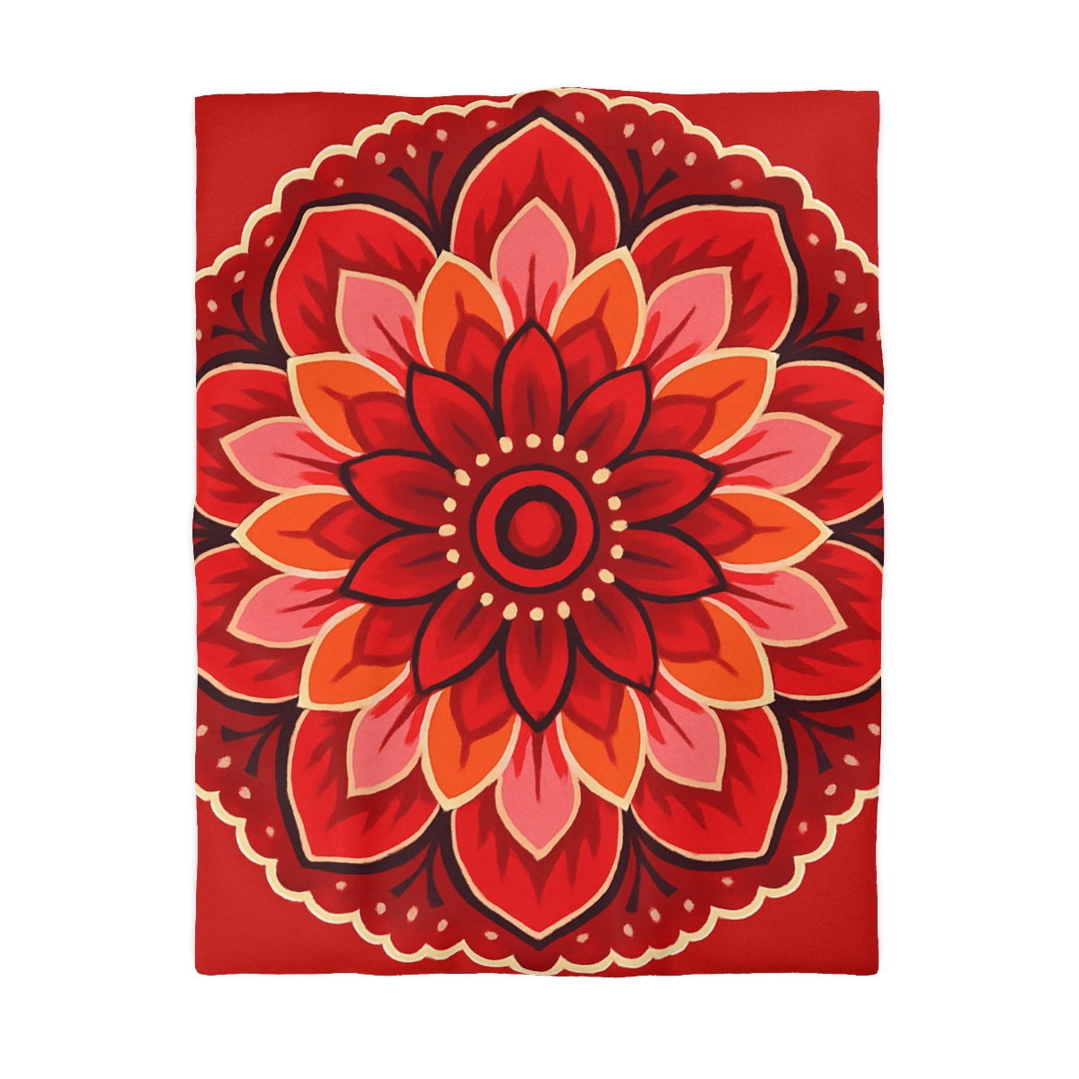 Bloom Burst Mandala stylish duvet covers