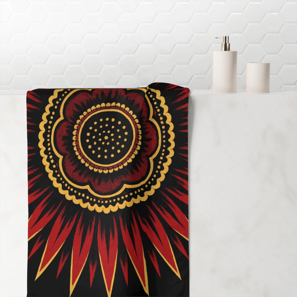 Bloom Burst Starwheel unique gift towels