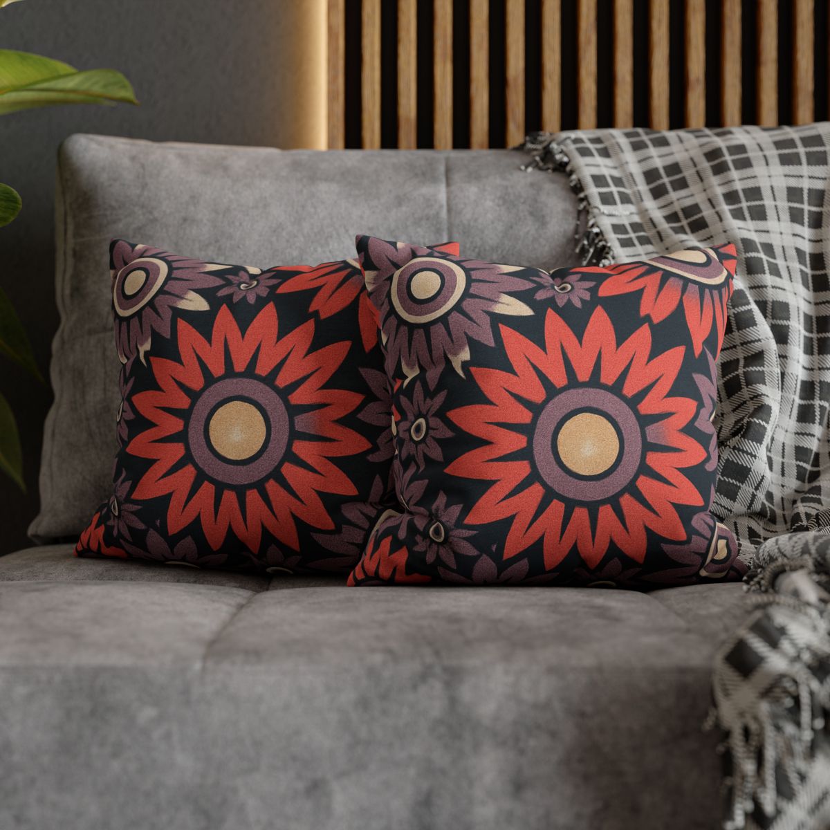 Bloom Burst Tessellation stylish decorative pillowcases