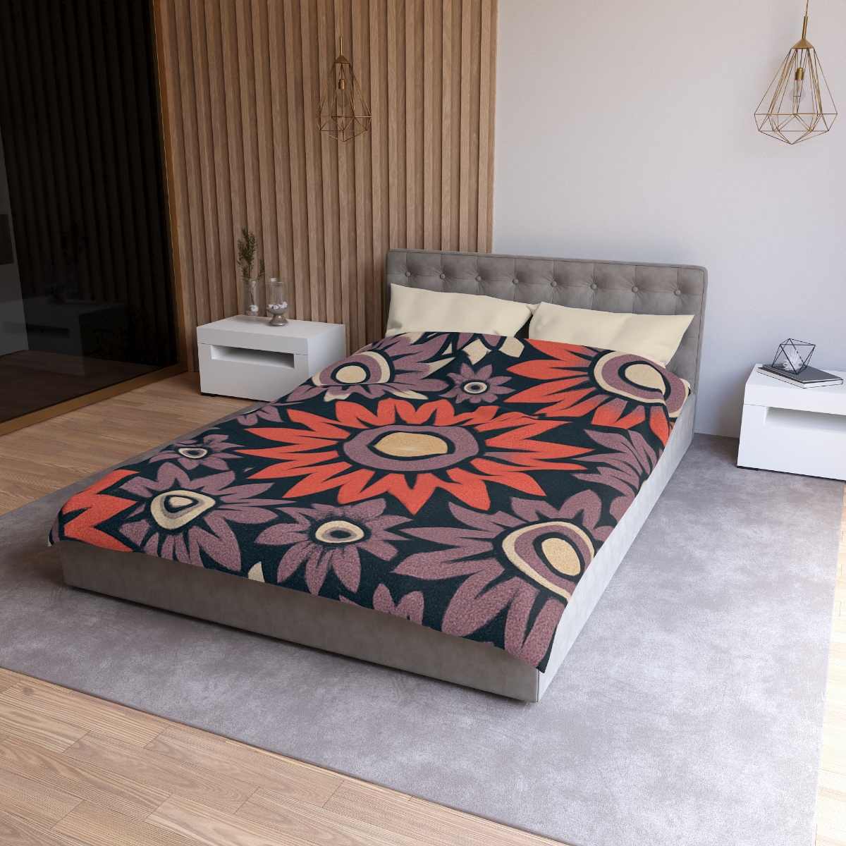 Bloom Burst Tessellation custom duvets
