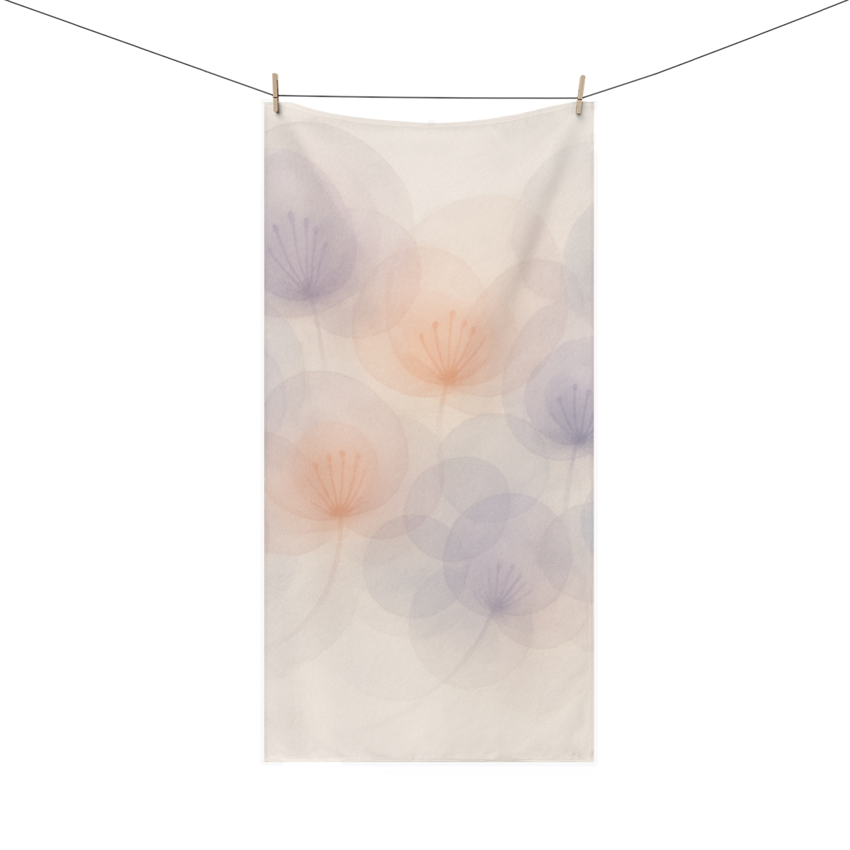 Bloom Echo Wave stylish beach towels