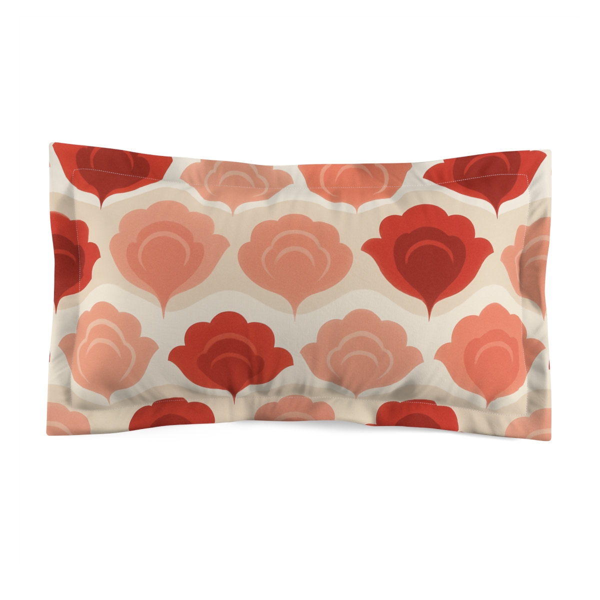Bloom Echo Waveform stylish throw pillows