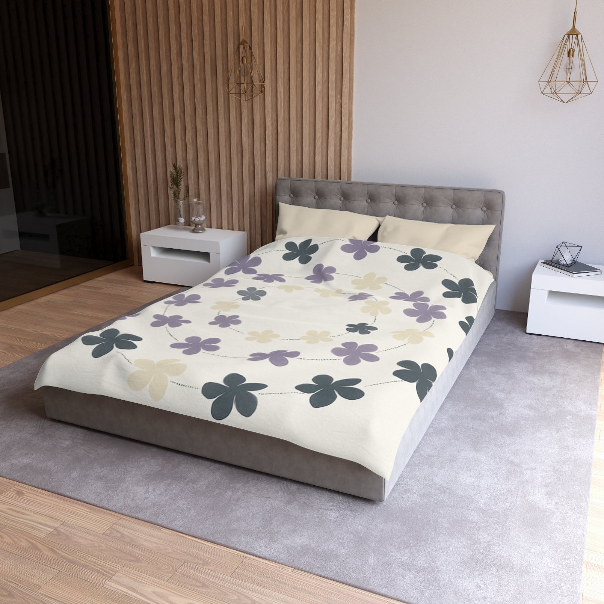 Bloom Halo Orbit custom duvets