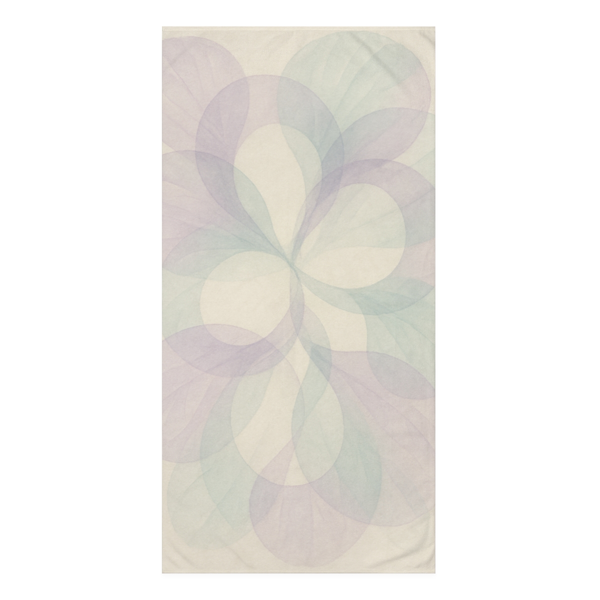 Bloom Halo Overlay personalized bath towels