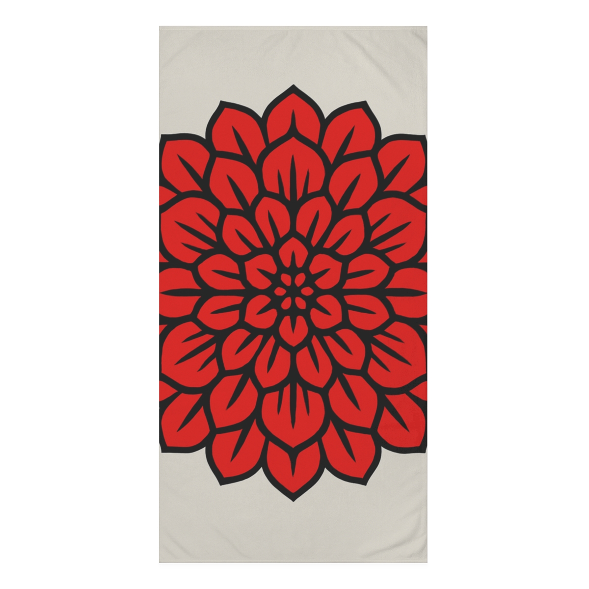 Bloom Mandala Echo decorative home towelscustom towels