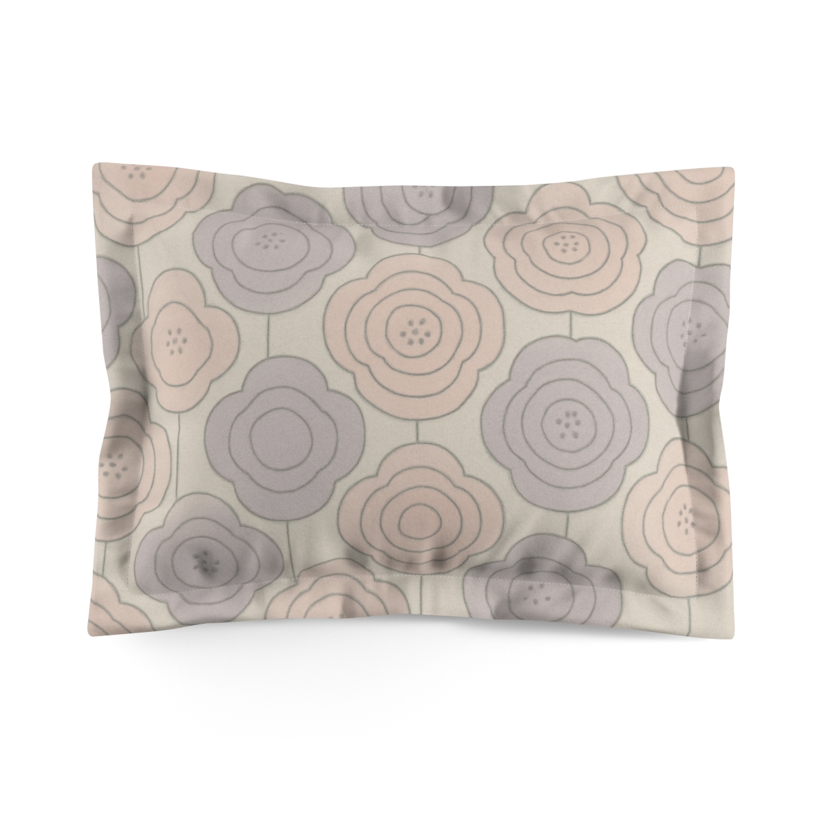 Bloom Ripple Grid comfortable bed pillows