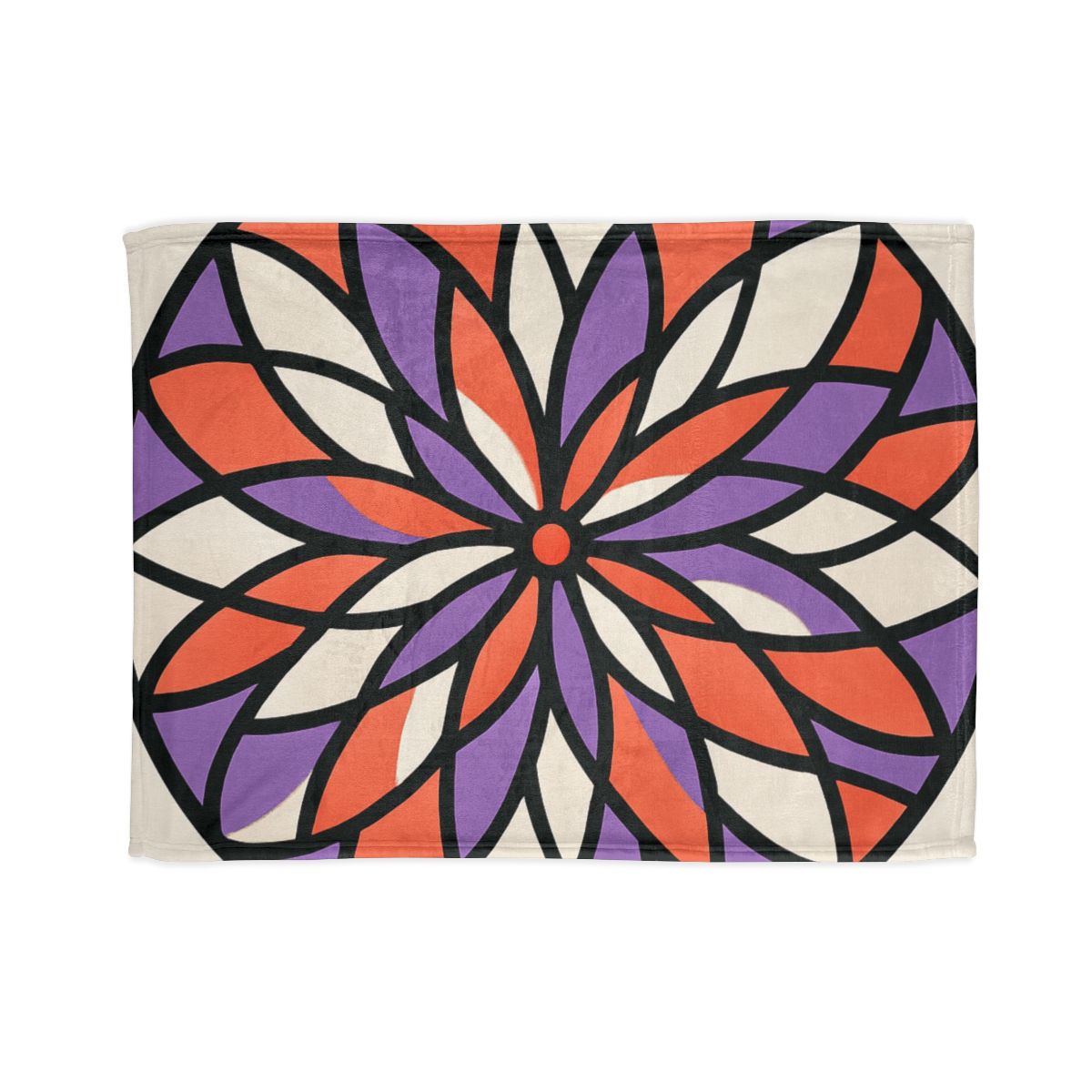 Bloom Shard Kaleidoscope trendy patterned blankets