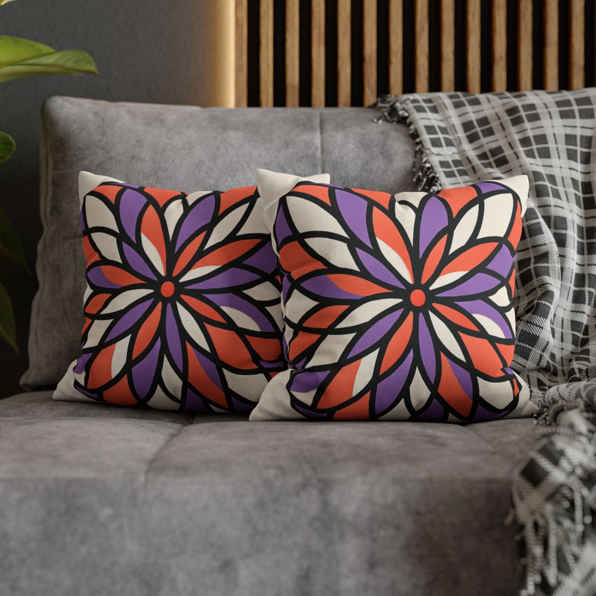 Bloom Shard Kaleidoscope unique gift pillow cases