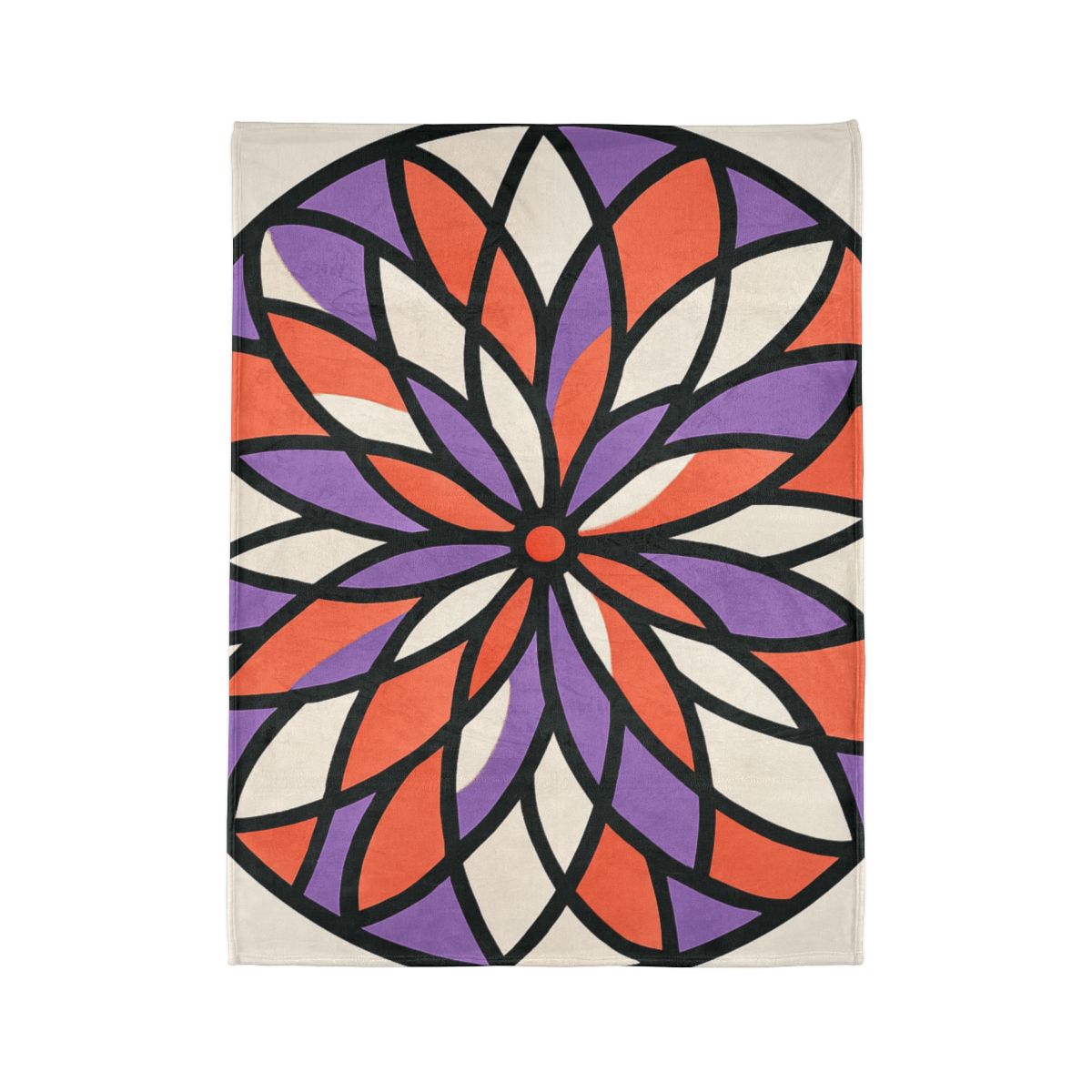 Bloom Shard Kaleidoscope trendy patterned blankets