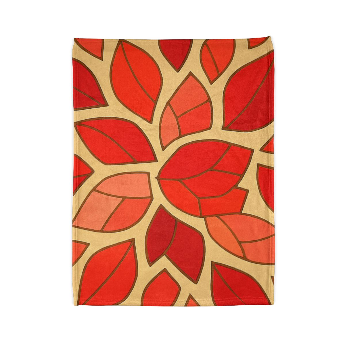 Bloom Shard Mosaic designer printed blankets