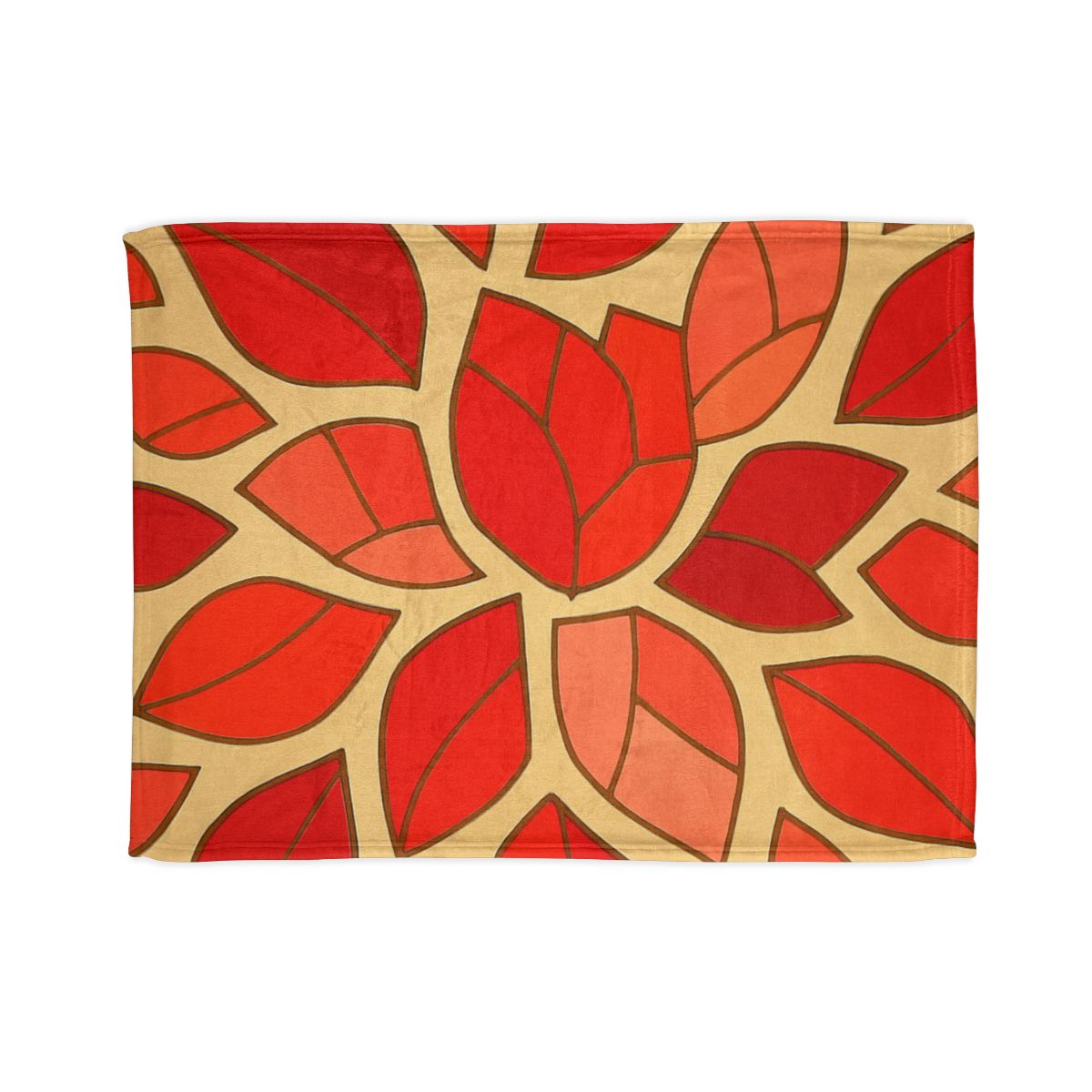 Bloom Shard Mosaic designer printed blankets