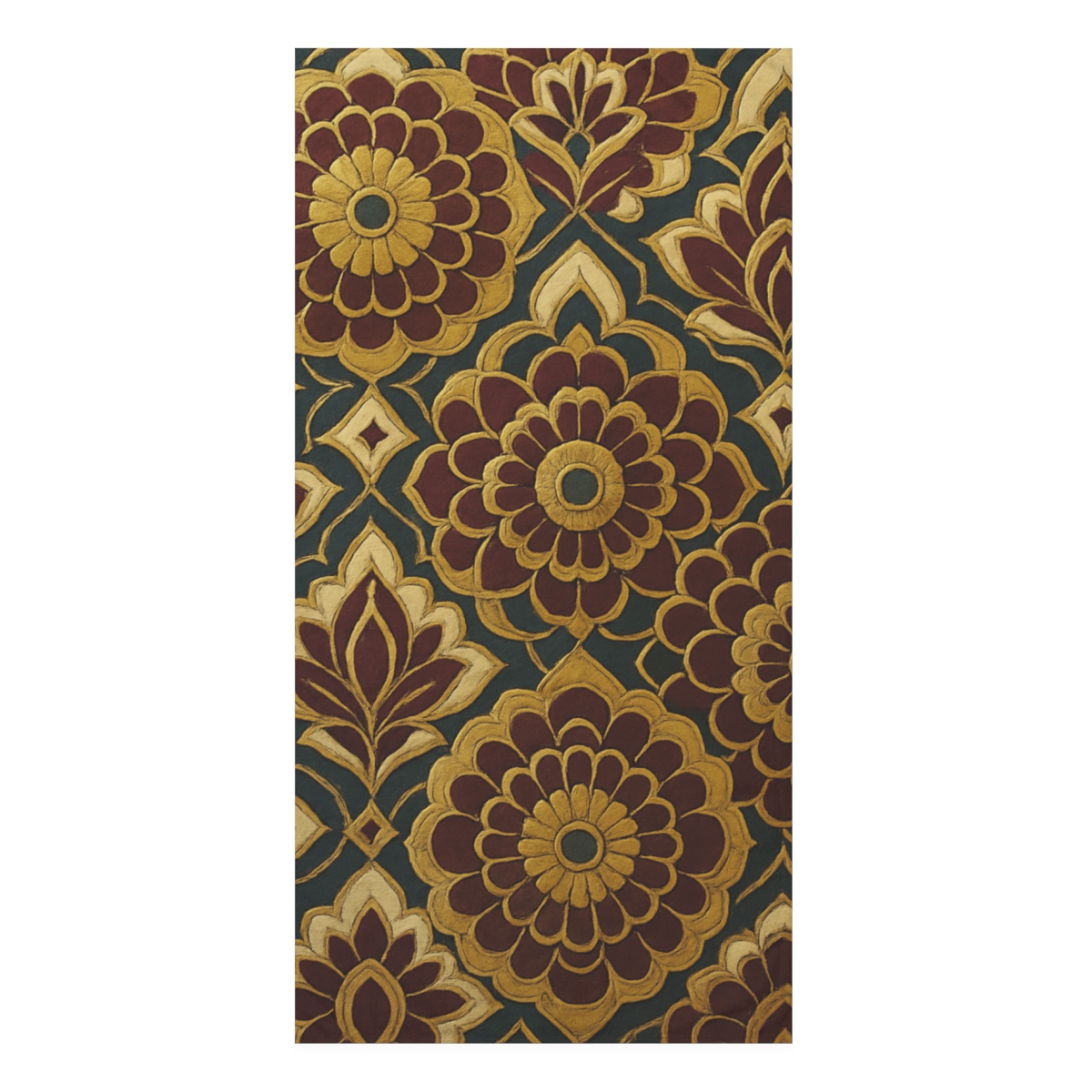 Bloom Tessellation Medallions custom towels