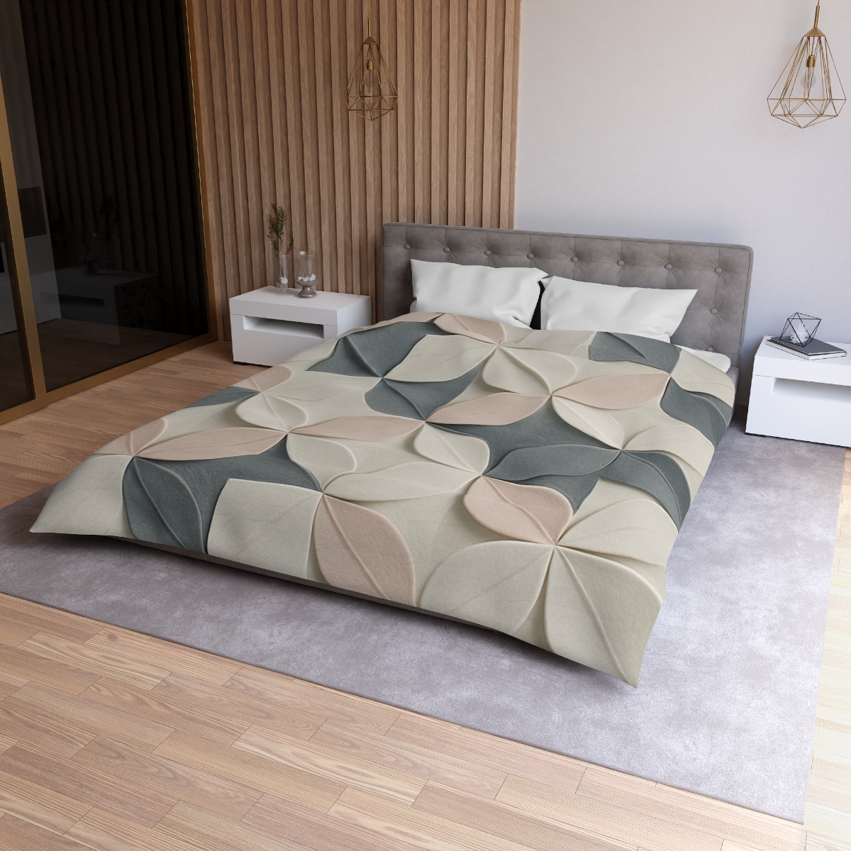 Blossom Fold Tessellation personalized bedding duvets