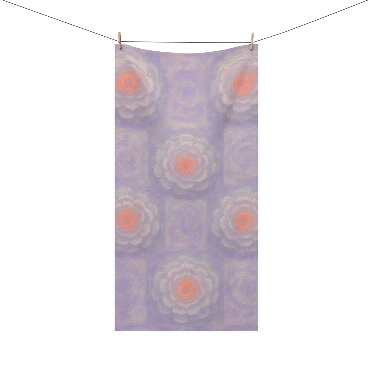 Blossom Halo Grid comfortable face towels