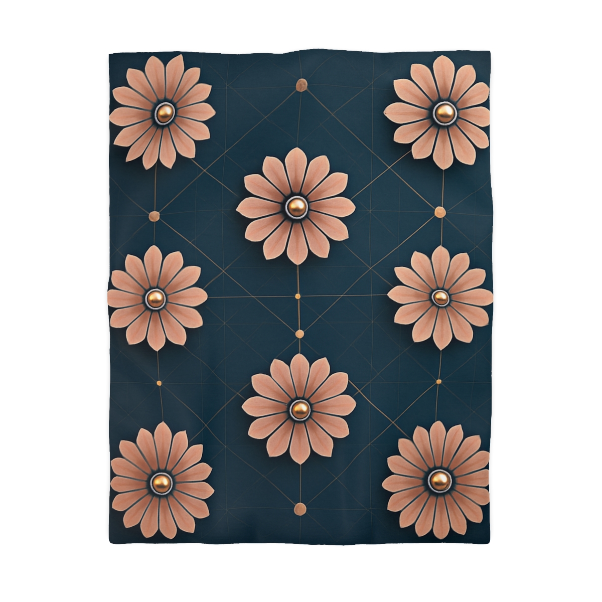 Blossom Orbit Grid trendy bedroom duvets