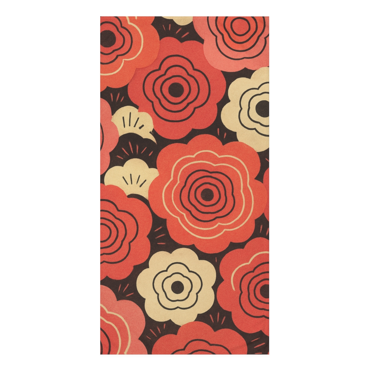 Blossom Ripple Tessellation custom towels