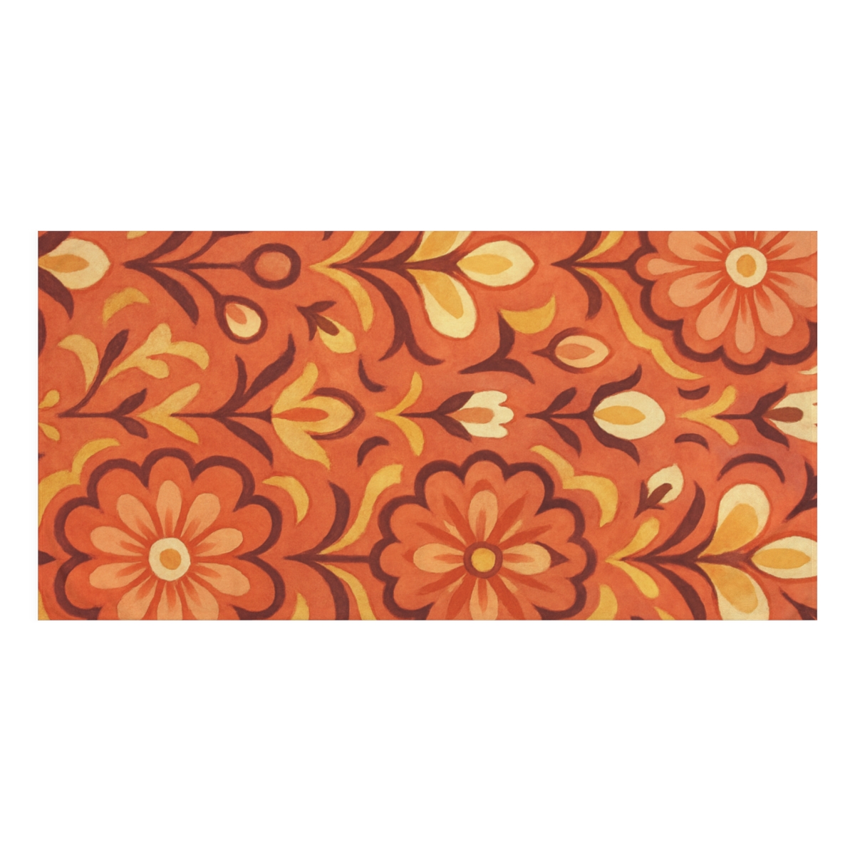 Blossom Tessellation Medallions trendy hand towels
