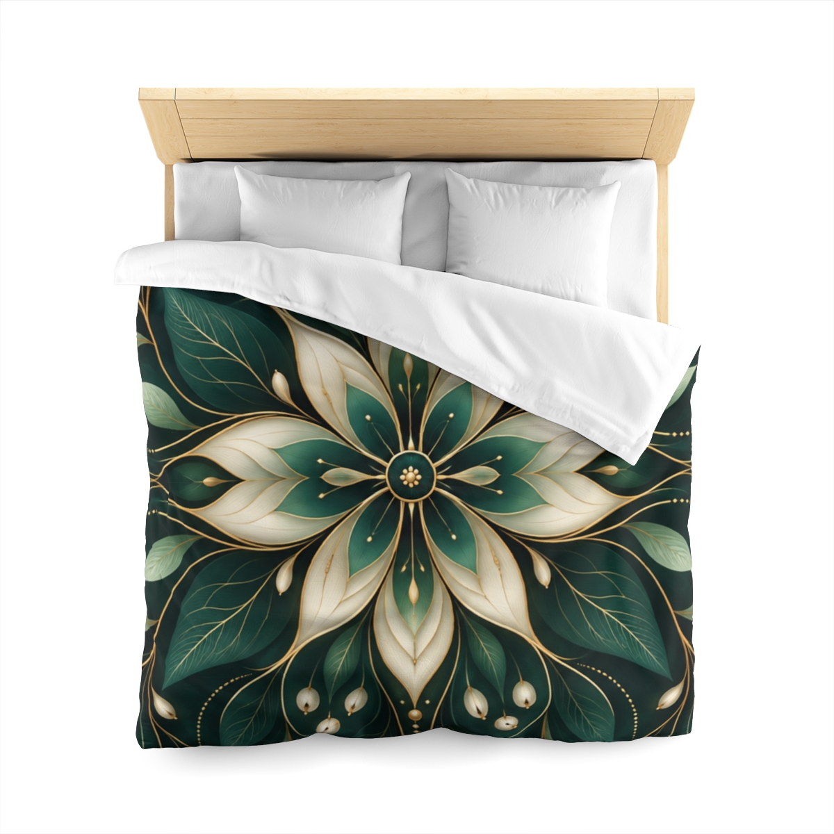 Botanical Cipher Bloom trendy bedroom duvets [AI-76483a37-f7c27ec52e5d]