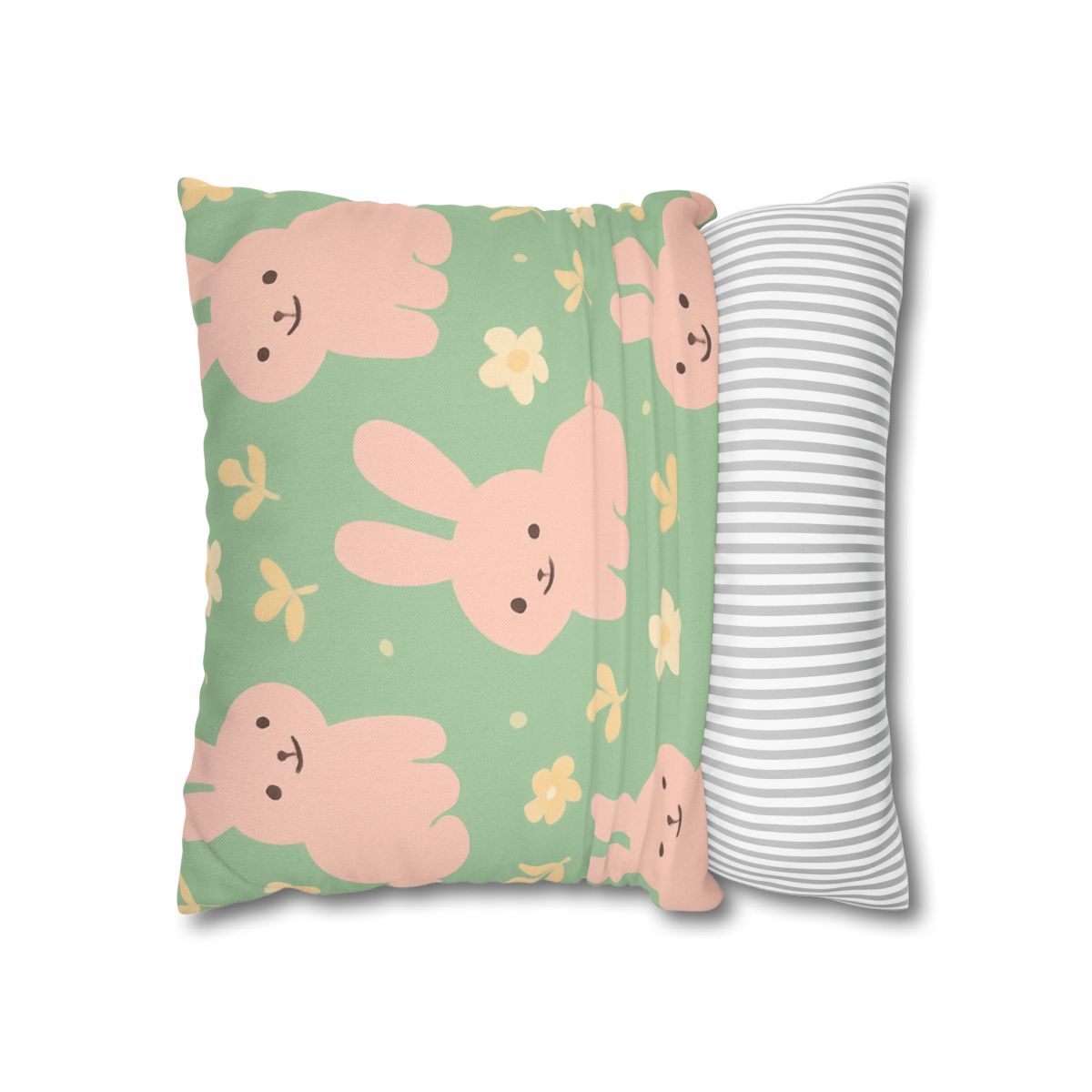 Bouncing Bunny Meadows Pillow Cases Pack Of 2