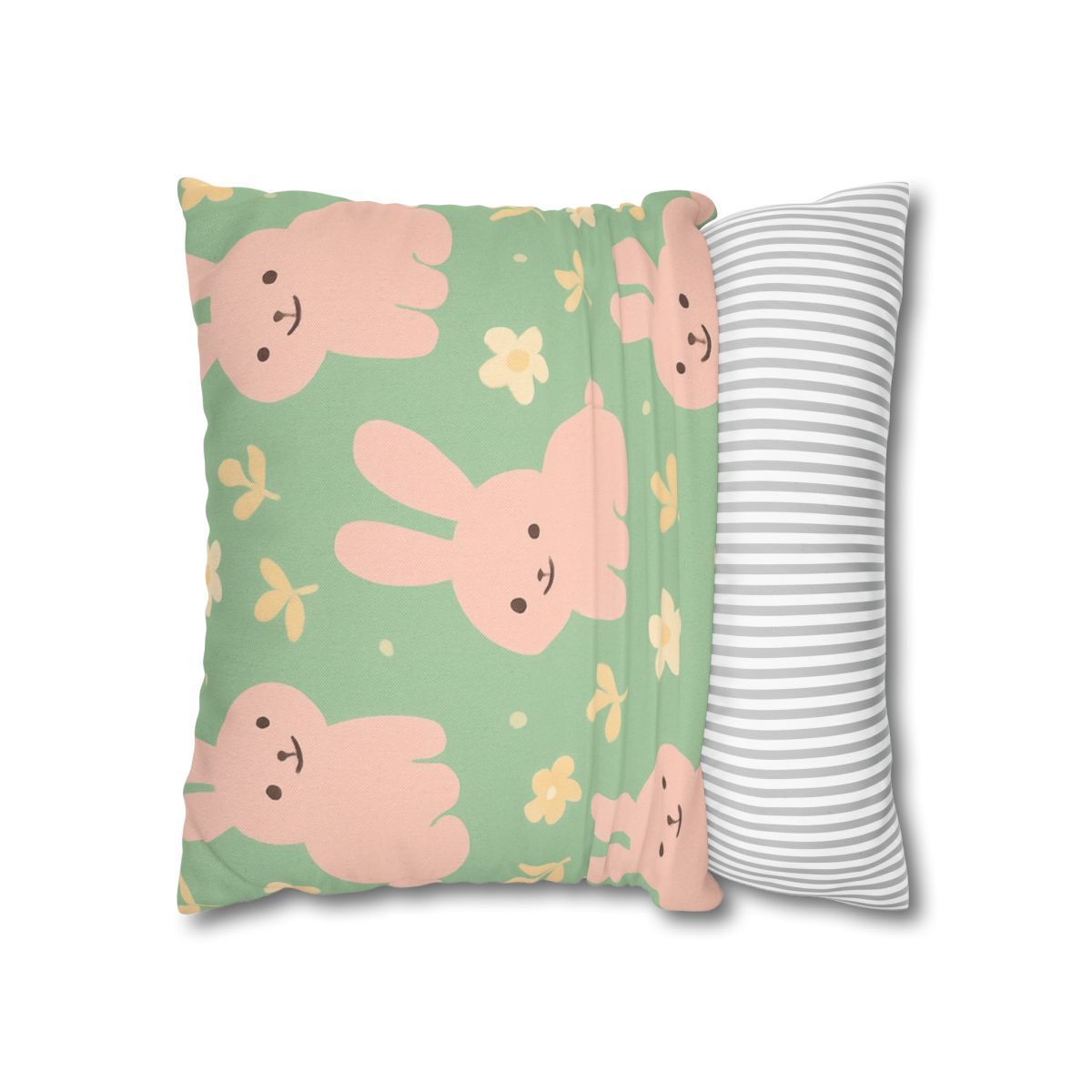 Bouncing Bunny Meadows Pillow Cases Pack Of 2