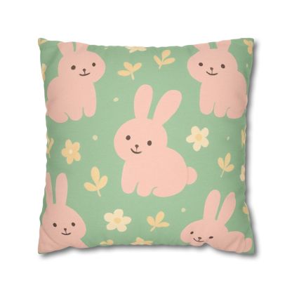 Bouncing Bunny Meadows Pillow Cases Pack Of 2