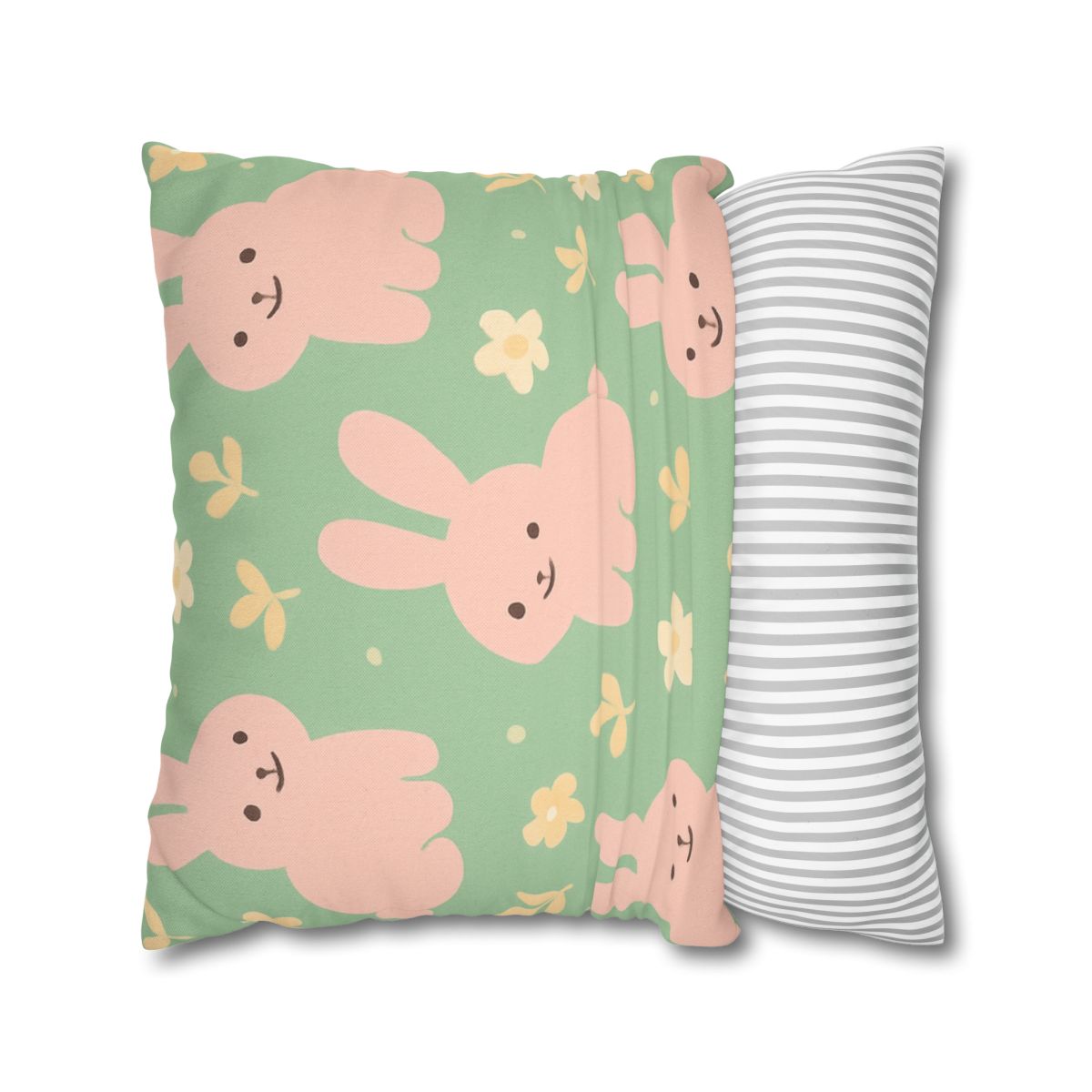 Bouncing Bunny Meadows Pillow Cases Pack Of 2