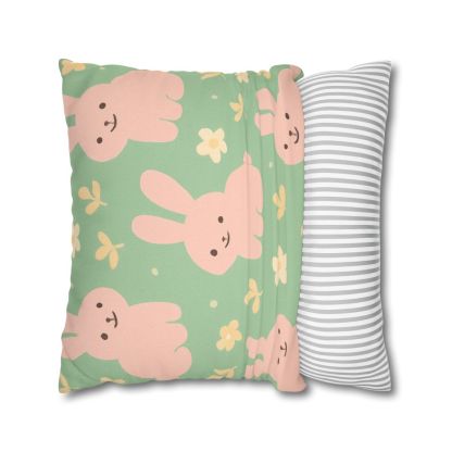 Bouncing Bunny Meadows Pillow Cases Pack Of 2