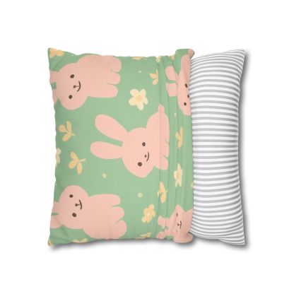 Bouncing Bunny Meadows Pillow Cases Pack Of 2