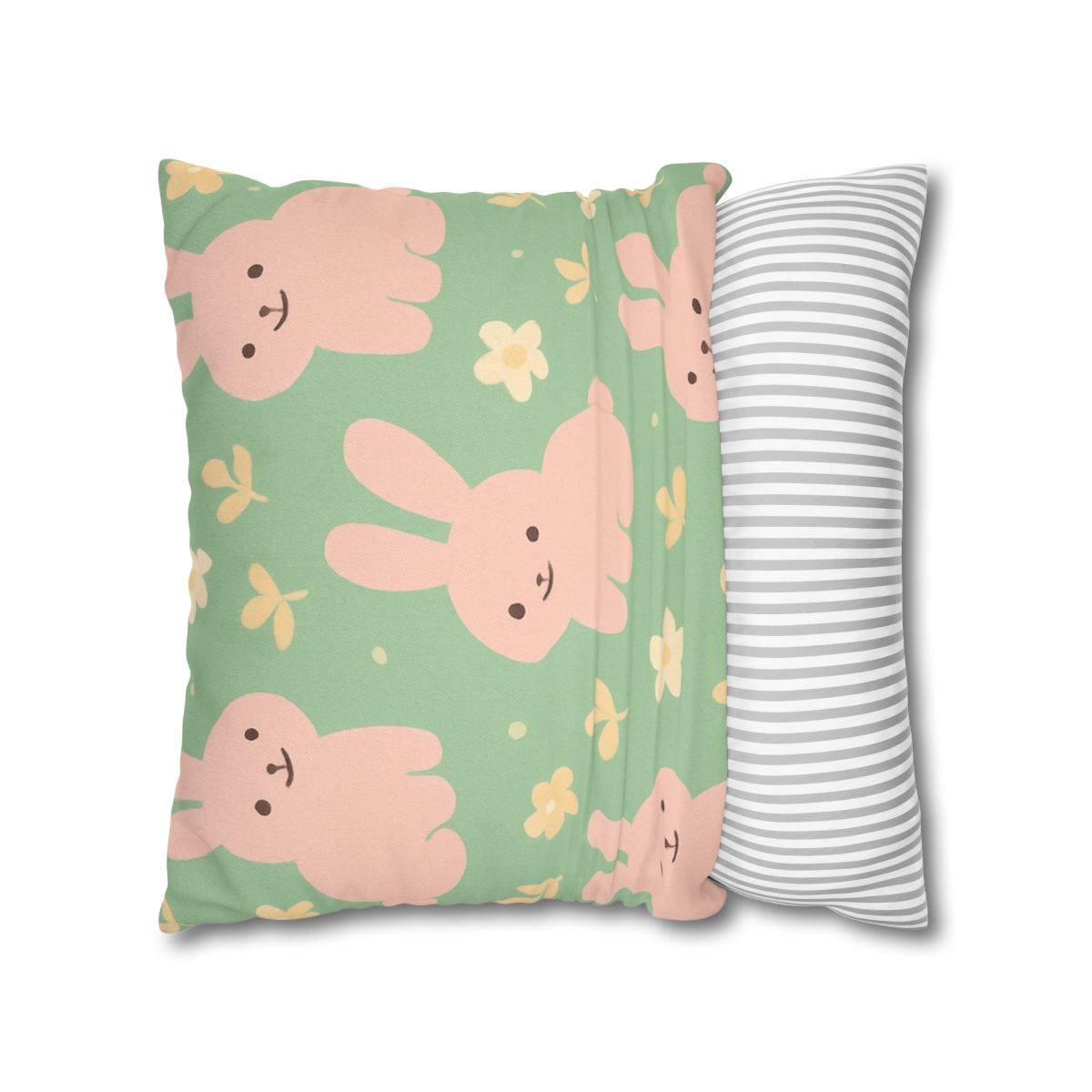 Bouncing Bunny Meadows Pillow Cases Pack Of 2