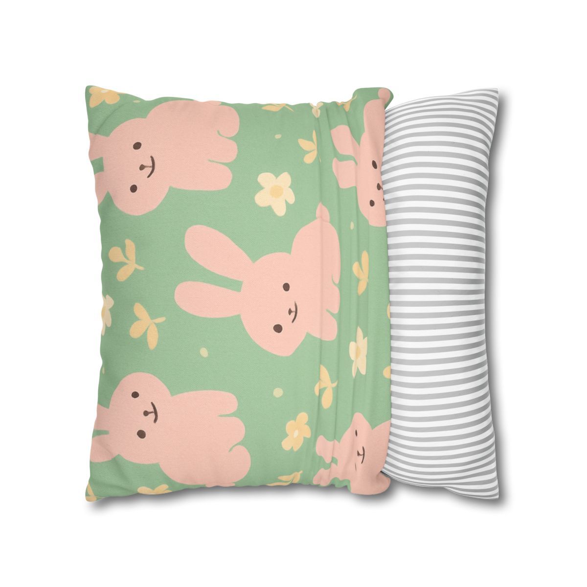 Bouncing Bunny Meadows Pillow Cases Pack Of 2