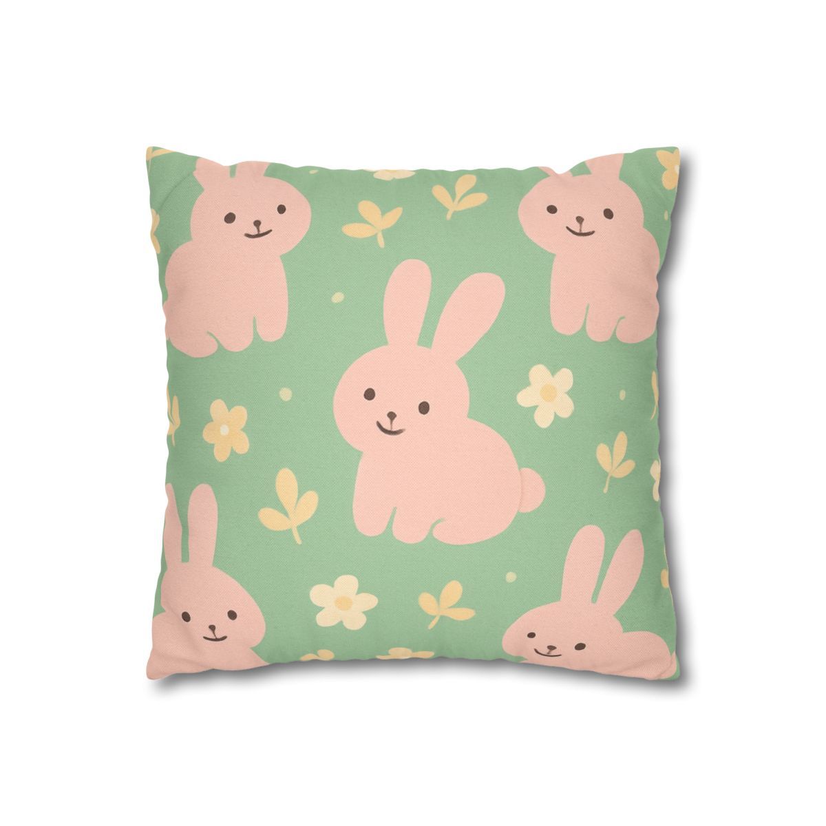 Bouncing Bunny Meadows Pillow Cases Pack Of 2
