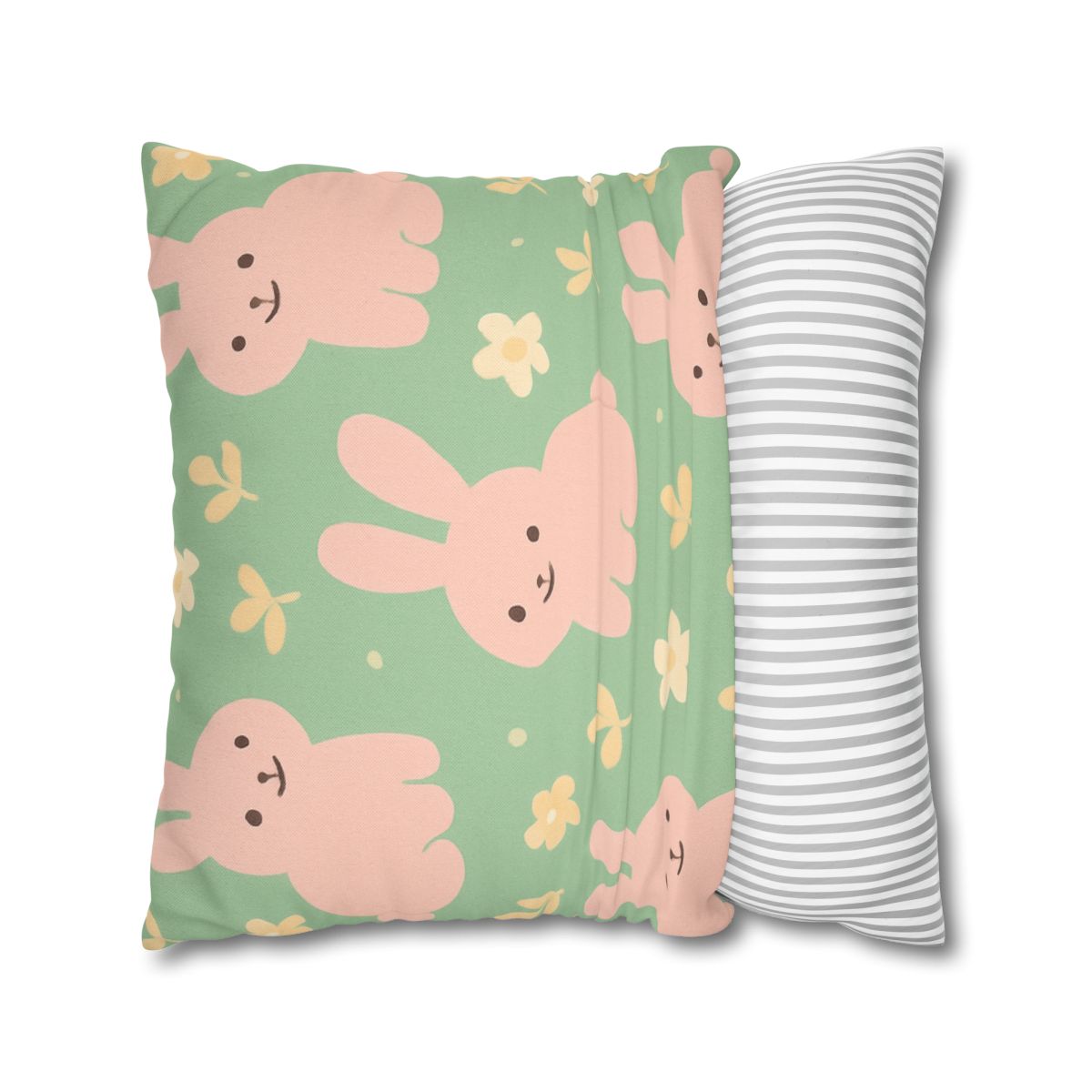 Bouncing Bunny Meadows Pillow Cases Pack Of 2