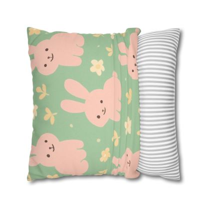 Bouncing Bunny Meadows Pillow Cases Pack Of 2