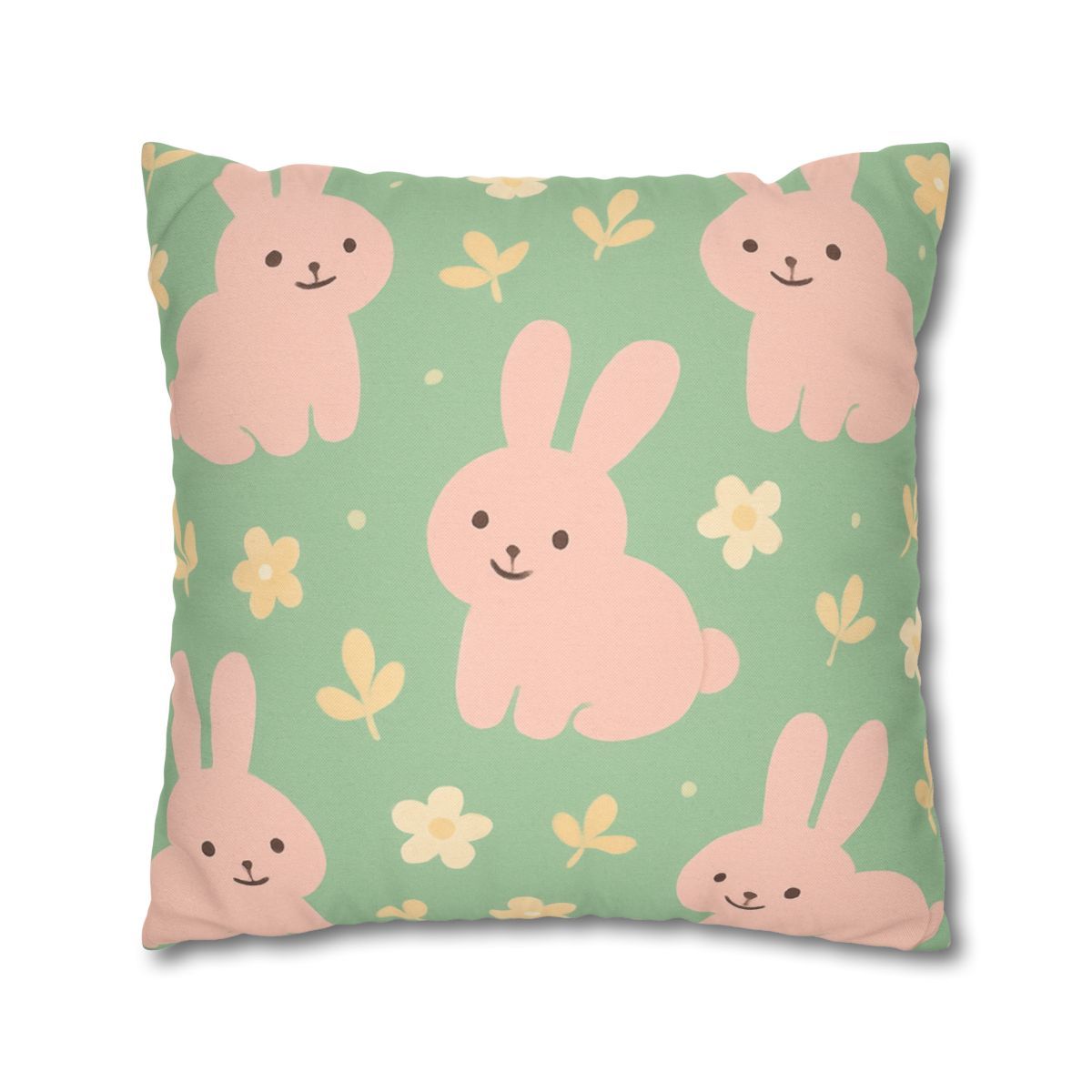Bouncing Bunny Meadows Pillow Cases Pack Of 2