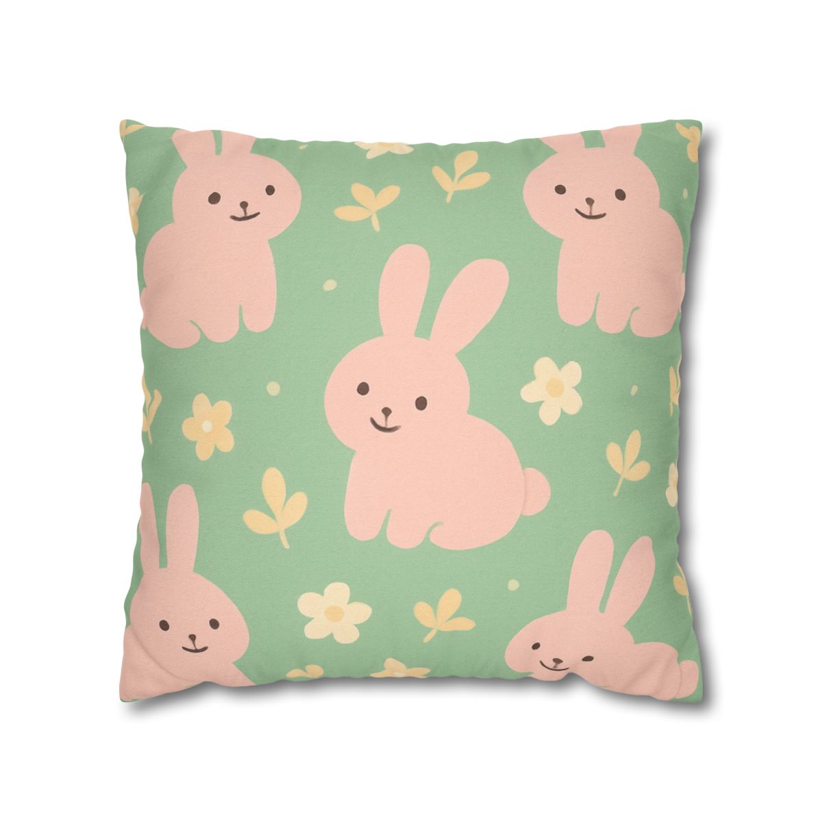 Bouncing Bunny Meadows Pillow Cases Pack Of 2