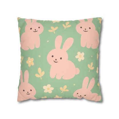 Bouncing Bunny Meadows Pillow Cases Pack Of 2