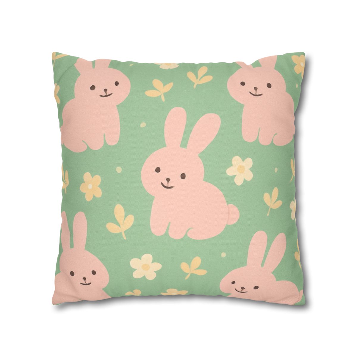 Bouncing Bunny Meadows Pillow Cases Pack Of 2