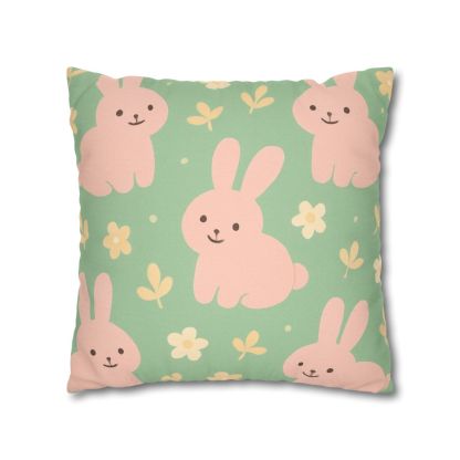 Bouncing Bunny Meadows Pillow Cases Pack Of 2