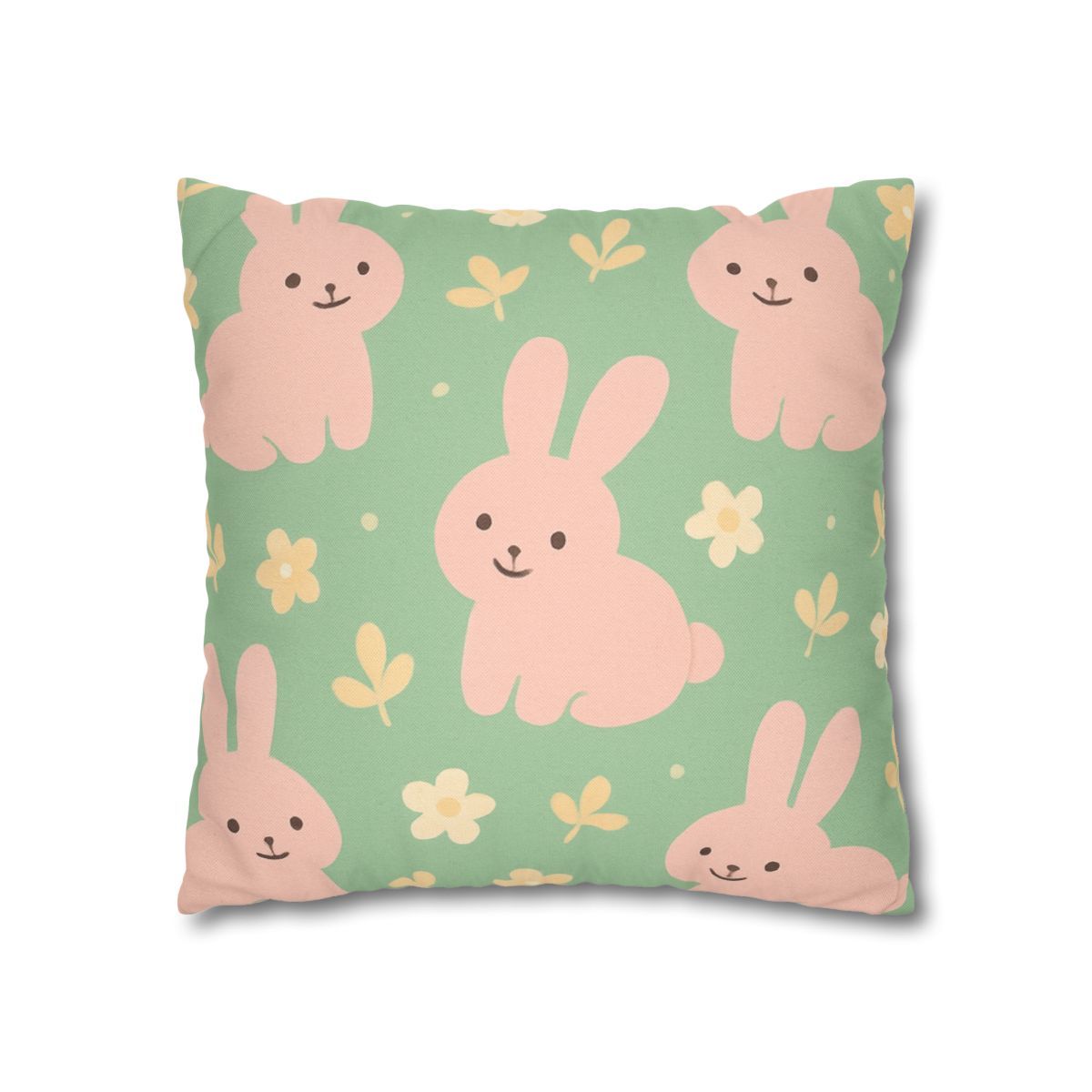 Bouncing Bunny Meadows Pillow Cases Pack Of 2